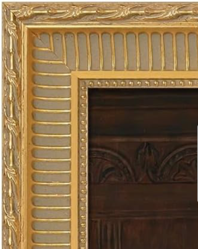 Ornate Traditional Gold Frame